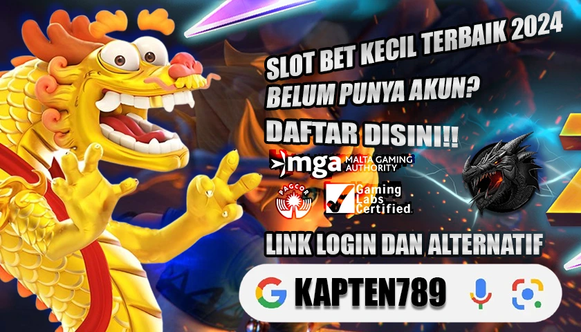 KAPTEN789: Login, Daftar dan Link Alternatif Agen Situs Slot Bet Kecil 2024